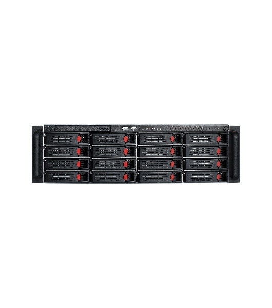 Серверный корпус ExeGate Pro 3U660-HS16 (RM 19', высота 3U, глубина 660, БП 2U-1000ADS,16xHotSwap, USB)