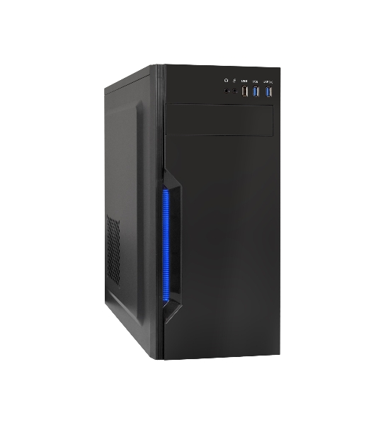 Компьютерный корпус Miditower ExeGate XP-333U-UNS350 (ATX, БП UNS350 с вент. 12см, 1хUSB/2хUSB 3.0, аудио, черный)
