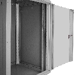 Шкаф телекоммуникационный 19' настенный 18U ExeGate EC-WM-18U.600.G.GREY (19”, 18U, 600x600x901mm (ШхГхВ), передняя дверь закаленное стекло, съемные боковые панели, пыле- и влагозащита IP23, светло-серый RAL 7035), фото4