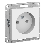 Механизм розетки 1-м СП AtlasDesign без заземл. 16А белый, SchE ATN000141, фото5