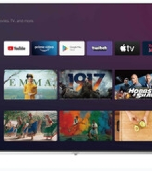 Телевизор Hyundai 50' H-LED50QBU7500 черный Qled UHD 60Hz Smart TV