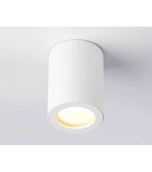 Светильник накладной TN22797 WH белый IP44 GU10 max 12W D65*90