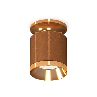 Светильник Ambrella Light XS7404121 SCF/PYG кофе песок/золото желтое полированное MR16 GU5.3 (N7929, C7404, N7034)