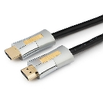 Кабель Cablexpert HDMI, серия Platinum, 1 м, v2.0, M/M, позол.разъемы, металлический корпус, ферритовые кольца, блистер, фото4