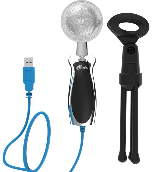 Микрофон Ritmix RDM-127 USB черный