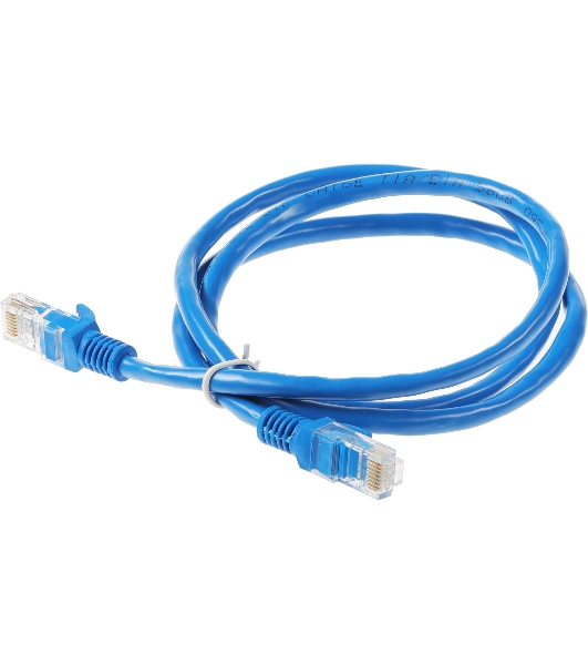 Патч-корд UTP Cablexpert cat.6, 1м, литой, многожильный, синий
