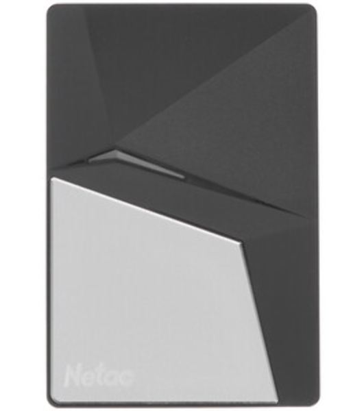 Внешний SSD Netac Z7S, 480 Gb, USB 3.2 Gen 2 Type-C, R/W 550/480, черный