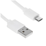 Кабель Rexant USB кабель microUSB длинный штекер 1М белый, фото3