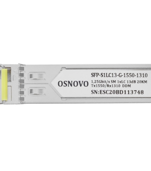 Модуль Osnovo SFP-S1LC13-G-1550-1310-I