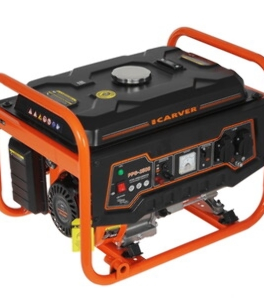Электрогенератор бензиновый Carver PPG-2500А, 2.3 кВт, 67 дБ, 40 кг