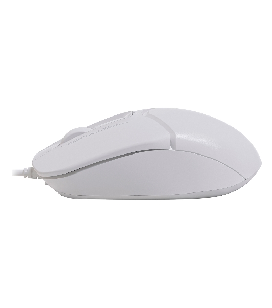 Мышь проводная A4Tech Fstyler FM12 белый, 1200 dpi, USB, кнопки - 3