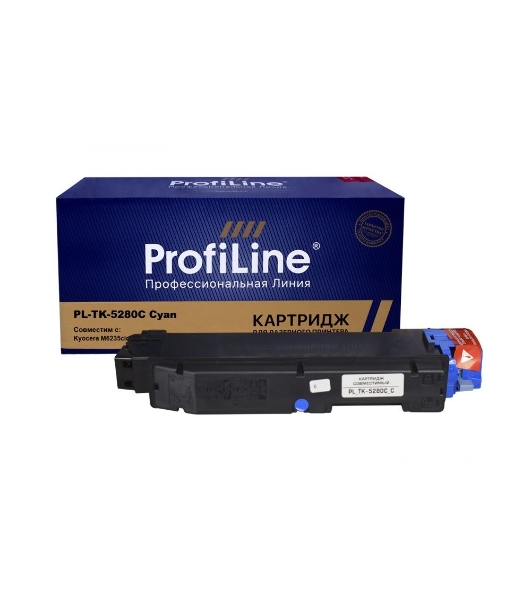 Картридж ProfiLine PL-TK-5280C для принтеров Kyocera M6235cidn/M6635cidn/P6235cdn Голубой 11000 копий