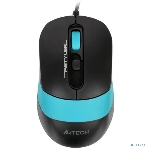 Комплект клавиатура+мышь A4Tech FStyler F1010 проводной, USB, 1600 DPI, чёрный/синий, фото16