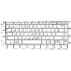 Клавиатура для ноутбука Samsung Q470, белый, фото 1
