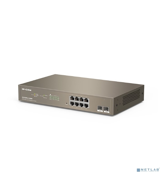 Коммутатор IP-COM G3310P-8-150W PoE с облачным управлением 8GE+2SFP