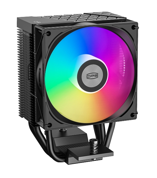 Кулер для процессора PCCooler R300 ARGB BK черный 92мм алюминий+медь 2200rpm 30db 4-pin 150W 133мм