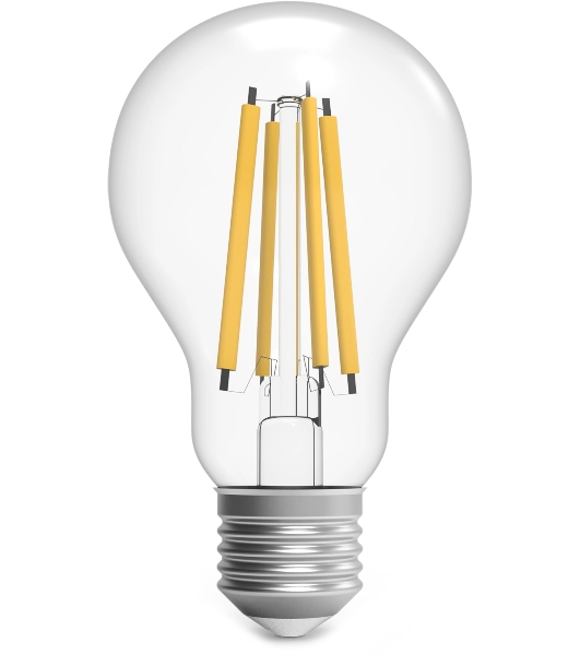 Лампа светодиодная филаментная Gauss Filament 18Вт цок.:E27 груша св.свеч.бел.нейт. (упак.:10шт)