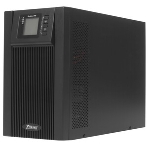 Источник бесперебойного питания PowerMan Online 2000VA черный (Online-Double conversion/LCD Display/USB/Software/RJ11/45,RS-232), фото6