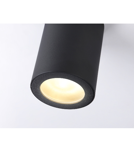 Светильник Ambrella light TN22799 BK черный IP44 GU10 max 12W D65*90