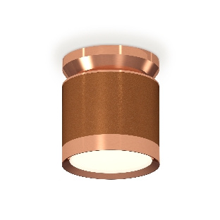 Светильник Ambrella Light XS8117010 SCF/PPG кофе песок/золото розовое полированное GX53 (N8912, C8117, N8126)