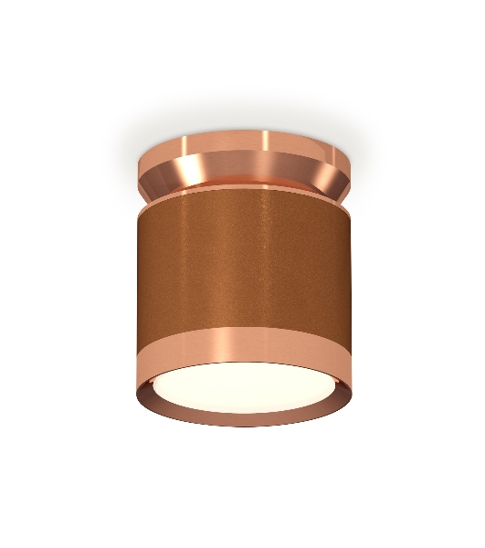 Светильник Ambrella Light XS8117010 SCF/PPG кофе песок/золото розовое полированное GX53 (N8912, C8117, N8126)