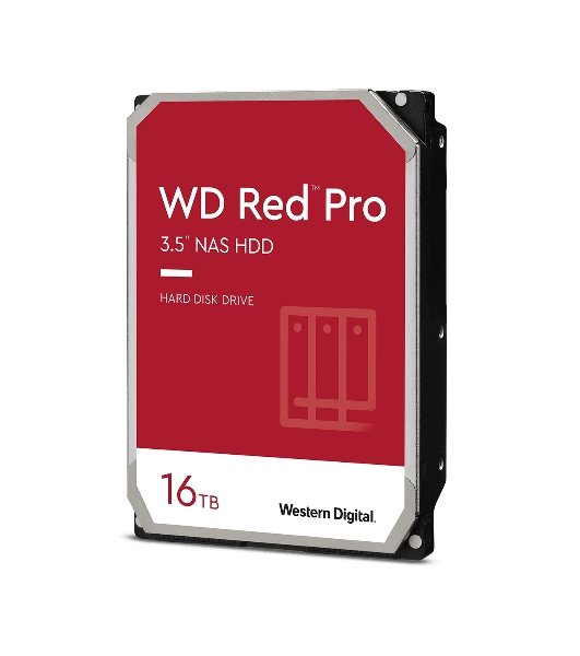 Жесткий диск WD Original SATA-III 16Tb WD161KFGX NAS Red Pro (7200rpm) 512Mb 3.5'