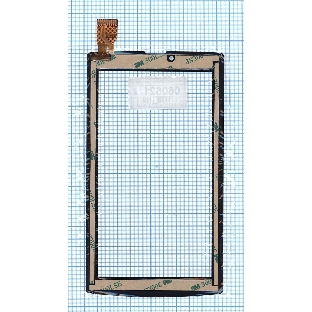 Сенсорное стекло (тачскрин) RP-250A-7.0-FPC-A3 ver.C черное