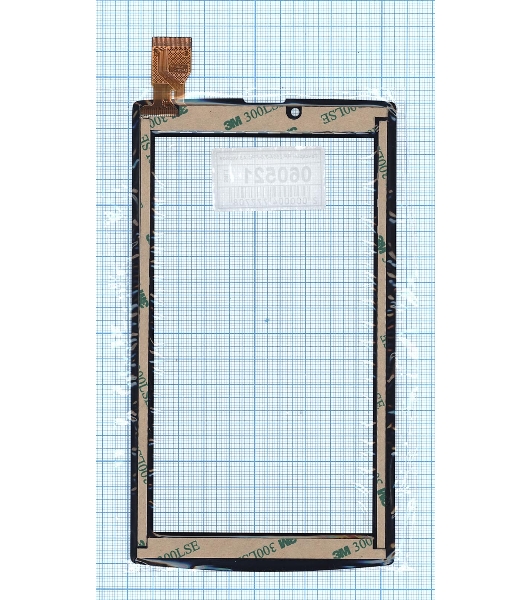 Сенсорное стекло (тачскрин) RP-250A-7.0-FPC-A3 ver.C черное