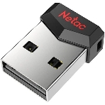 Флешка USB Netac UM81 (NT03UM81N-004G-20BK), 4Gb, USB 2.0, R/W 30/10, черный/красный, фото6