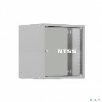 Шкаф коммутационный NTSS Lime (NTSS-WL9U5560GS) настенный 9U 550x600 мм пер. дв. стекл несъемн. бок. пан. 30 кг серый 110 град. IP20 сталь, фото8