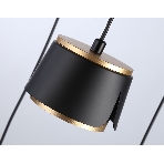 Светильник Ambrella light TN71252/3 BK/GD черный/золото GX53/3 D250*1090, фото4