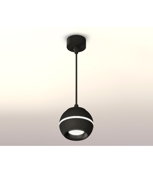 Светильник Ambrella XP1102001 SBK/PBK черный песок/черный полированный MR16 GU5.3 LED 3W 4200K (A2302, C1102, N7011)