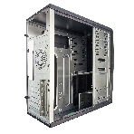 Компьютерный корпус Miditower ExeGate EX280386RUS CP-604 Black, ATX, (CP350W, 80мм), 2хUSB, Audio, фото2