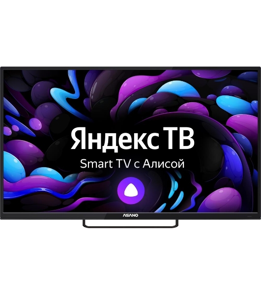Телевизор Asano 55' 55LU8120T черный LED UHD 60Hz ЯндексТВ