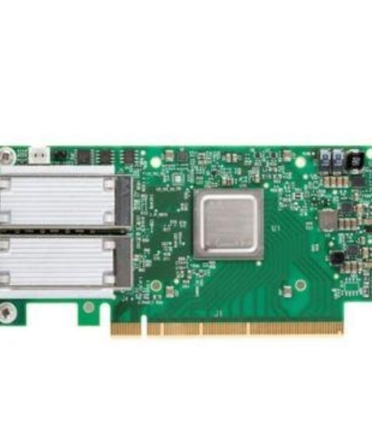 Плата сетевого контроллера MELLANOX ConnectX-5 VPI adapter card, EDR IB (100Gb/s) and 100GbE, dual-port QSFP28, PCIe3.0 x16, tall bracket, ROHS R6
