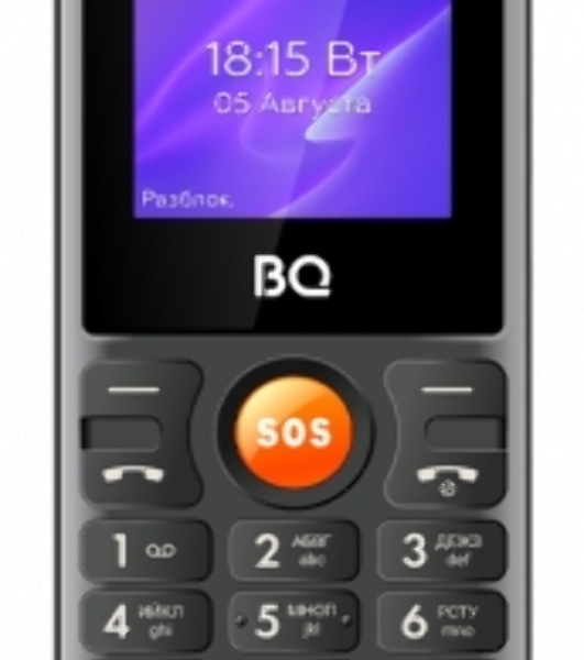 Мобильный телефон BQ 1853 Life красный/черный