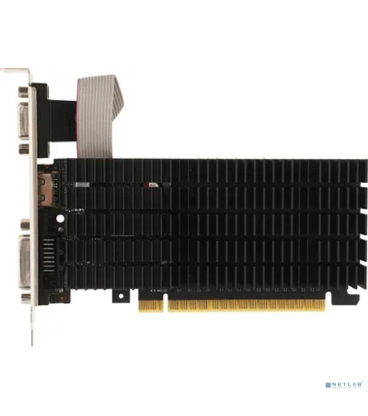 Видеокарта AFOX AF710-1024D3L5 GT710 1Gb DDR3 64BIT DVI HDMI VGA LP HEATSINK RTL