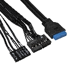 Компьютерный корпус Miditower ExeGate XP-333U-UNS350 (ATX, БП UNS350 с вент. 12см, 1хUSB/2хUSB 3.0, аудио, черный), фото7