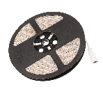 Лента светодиодная силикон, 10 мм, IP65, SMD 5050, 60 LED/m, 12 V, цвет свечения желтый, фото4