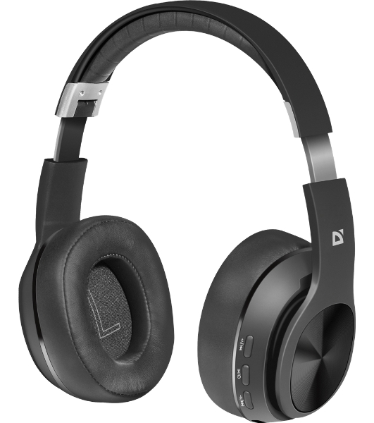 Беспроводные/проводные наушники Defender FreeMotion B540 черный, накладные, Bluetooth + проводной, до 10 ч
