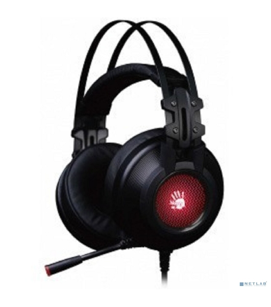 Гарнитура Bloody G525 чёрный, проводная, подсветка