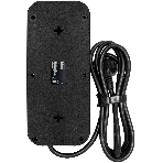 Сетевой фильтр Powercom SP-08 USB03AB 3,0 m 3.0м, 8 розеток, черный, коробка, фото6