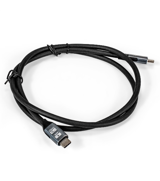 Кабель для зарядки ExeGate EX-CCP-USB3.2-CMCM-1.0 (USB 3.2 Gen2x1 Type-Cm/Cm, 10Gbit/s, 8K60Hz, 5A, 60W, PD3.1, 1м)