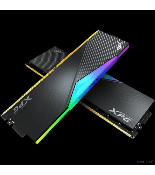 Оперативная память XPG Lancer, DDR5, 32Gb (2x16Gb), 6400MHz, CL32, DIMM, с радиаторами, RGB, черный
