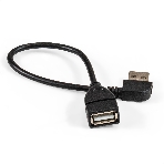 Удлинитель USB 2.0 ExeGate EX-CC-USB2-AMAF-0.15L (Am/Af, угловой 90-градусный коннектор (горизонтальный левый), 0,15м), фото5