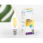 Светодиодная лампа Ambrella light 202214 Filament LED C37L-F 6W E14 3000K (60W), фото3