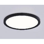 Светильник светодиодный ультратонкий Ambrella light FZ1906 BK черный IP54 26W 3000K-6500K CCT-переключатель D370*25 (Без ПДУ), фото8