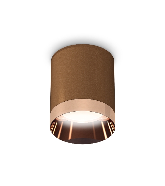 Светильник Ambrella Light XS6304012 SCF/PPG кофе песок/золото розовое полированное MR16 GU5.3 (C6304, N6135)