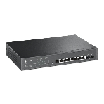 Коммутатор TP-Link JetStream 10-Port Gigabit Smart Switch with 8-Port PoE+, 8× Gigabit PoE+ Ports, 2× Gigabit SFP Slots, 802.3at/af, 150 W PoE Power, 1U 13-inch Rack-mountable Steel CaseIntegration with Omada SDN Controller, 802.1Q VLAN, STP/RSTP/MSTP, IGMP Snoopi, фото4