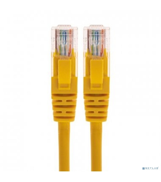 Патч-корд U/UTP Rexant cat.6, RJ45-RJ45, неэкранированный, 26AWG, LSZH, желтый, 1.5 м